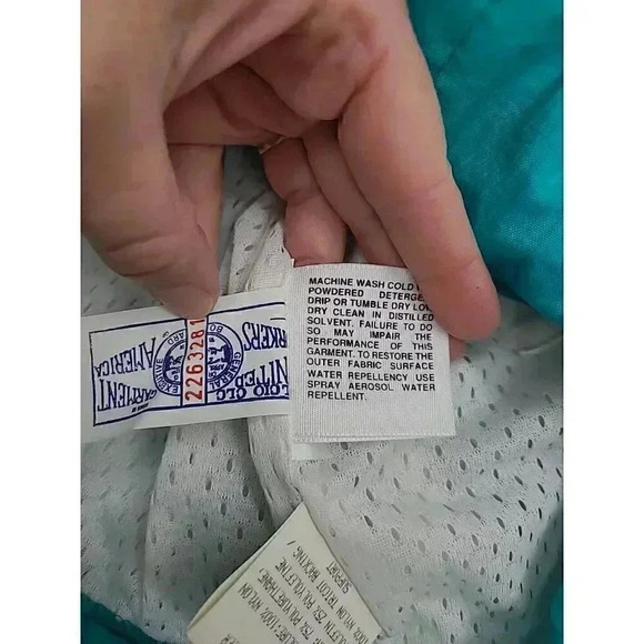 Vintage Y2K Roffe Skiwear Nylon Jacket Men's Size Large Thinsulate Plus - Picture 10 of 11